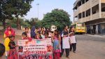 Vaishnavi padayatra held at school for the blind in Amravati